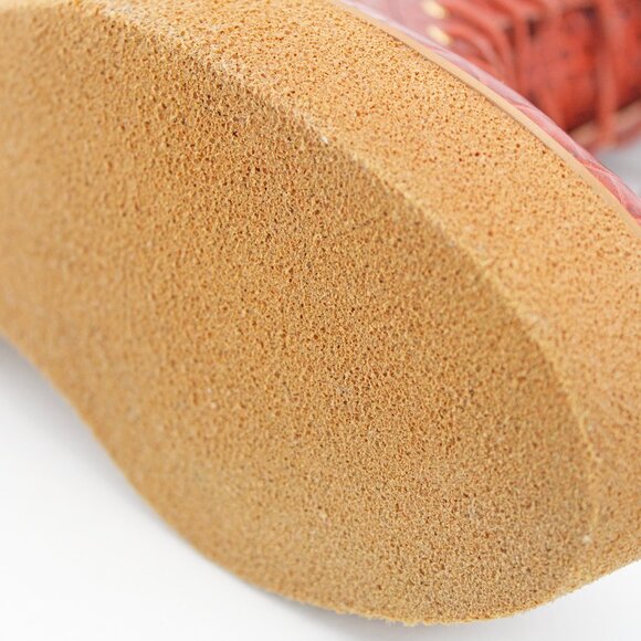 Vince Camuto Niko Crocodile Embossed Side Zip Platform Boots: Size 11 M - Picture 7 of 8